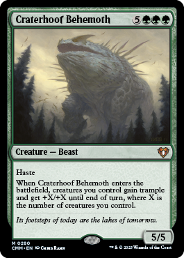 Picture of Craterhoof Behemoth              